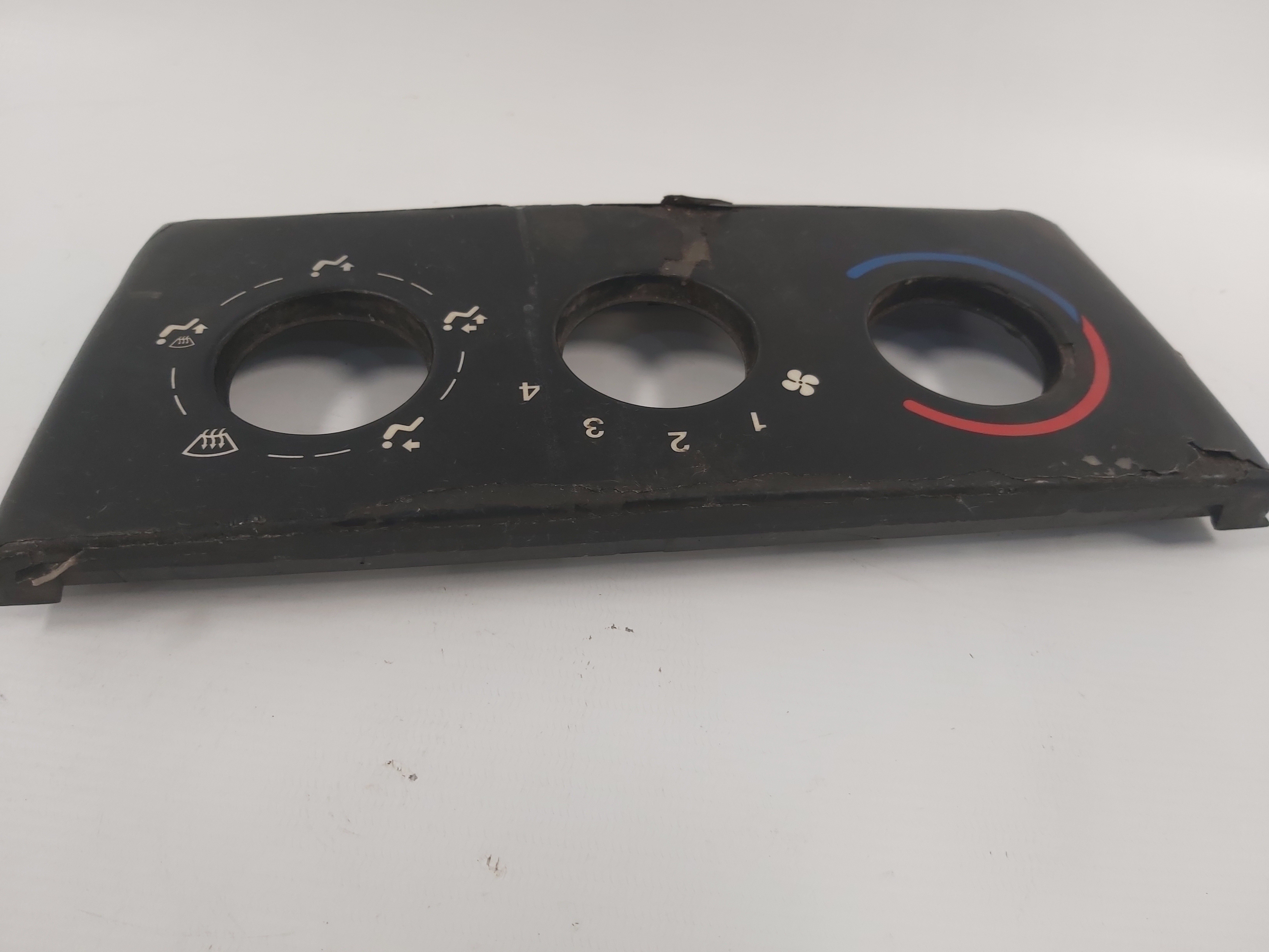 Moldura Painel Ar Condicionado Analógico Vectra 97 A 2005 7
