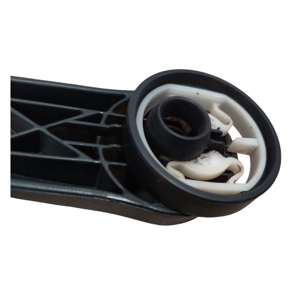 Manivela Abertura Vidro Porta Gol Parati G3 99 2000 A 2005 Preto 4