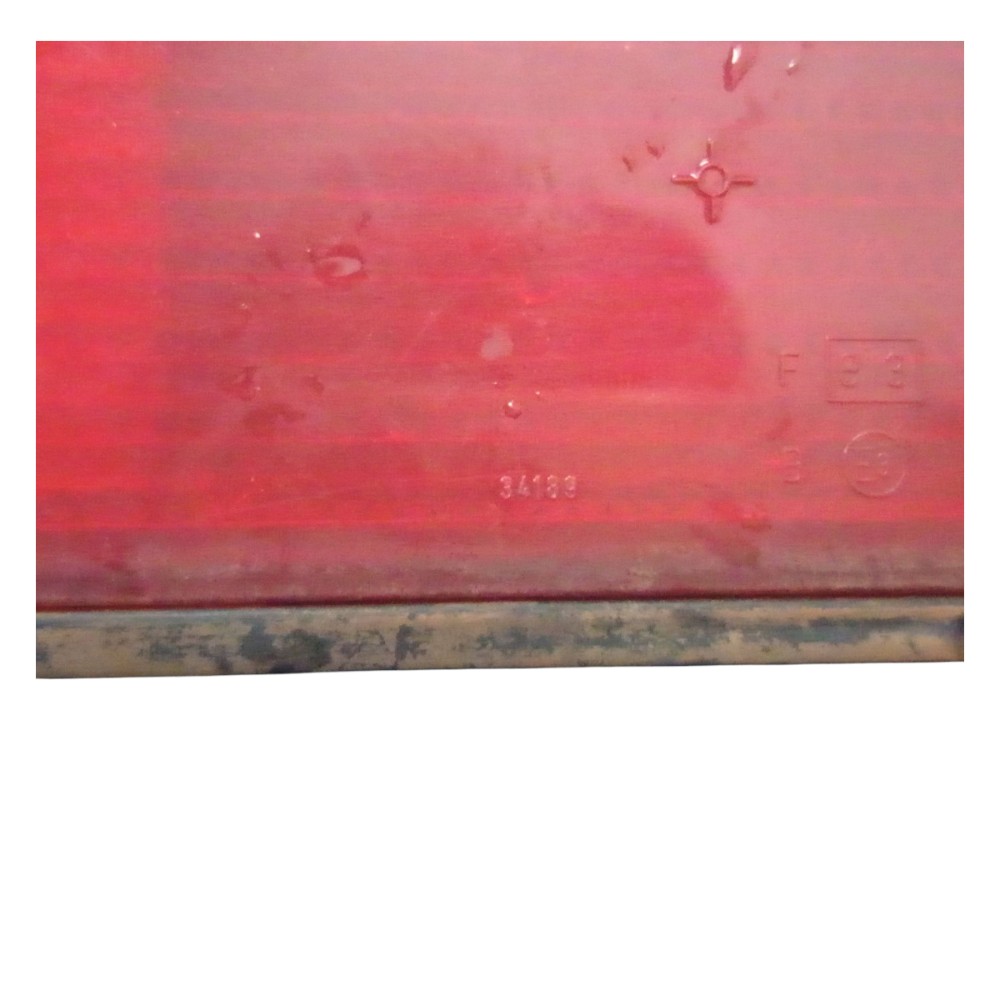 Lanterna Tampa Traseira Esquerda Santana 91 92 A 96 Detalhe Vermelho E Transparente 5
