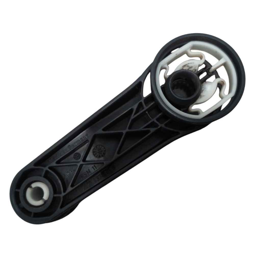 Manivela Abertura Vidro Porta Gol Parati G3 99 2000 A 2005 Preto 5