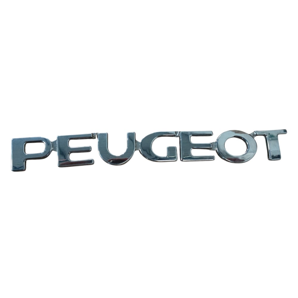 Emblema Letreiro Tampa Traseira Peugeot 206 1.4 Detalhe 2