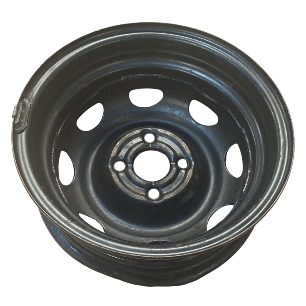 Roda Ferro Aro 13 4 Furos Onix Celta Corsa 93260709 Original Preto 6