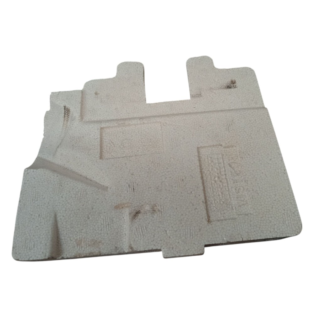 Moldura Isopor Capa Coluna Direção Peugeot 206 2001 A 2008 Branco 3