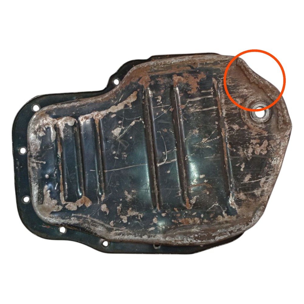 Carter Óleo Motor Vectra 2.0 8v 97 98 99 2000 A 2005 Detalhe 2