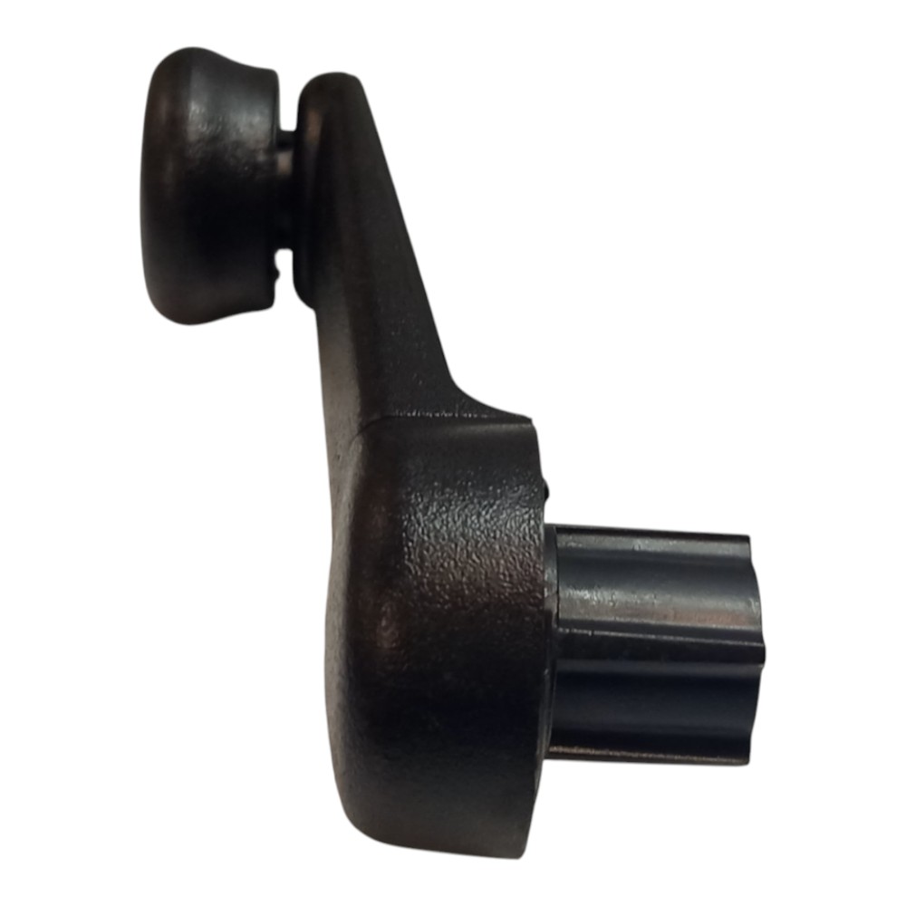 Manivela Vidro Porta Gm Ranger 98 2002 2005 2008 2011 2012 Preto 3