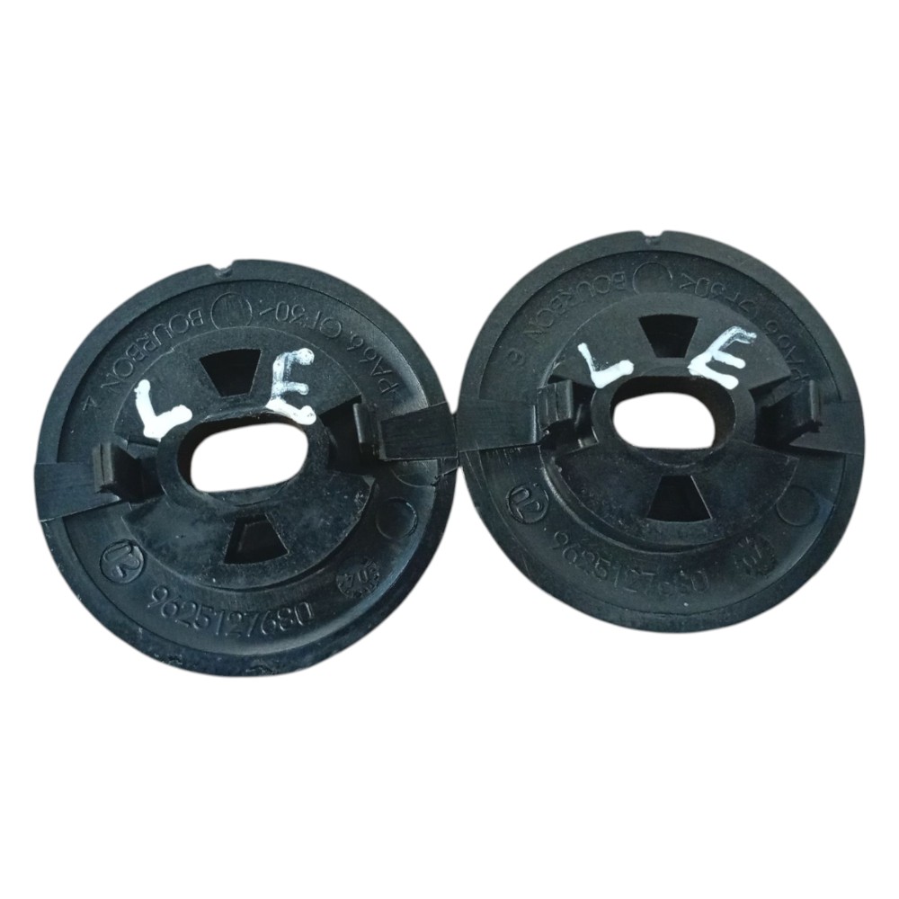 Par Acabamento Banco Peugeot 206 2001 2002 2003 2004 A 2008 Preto 3
