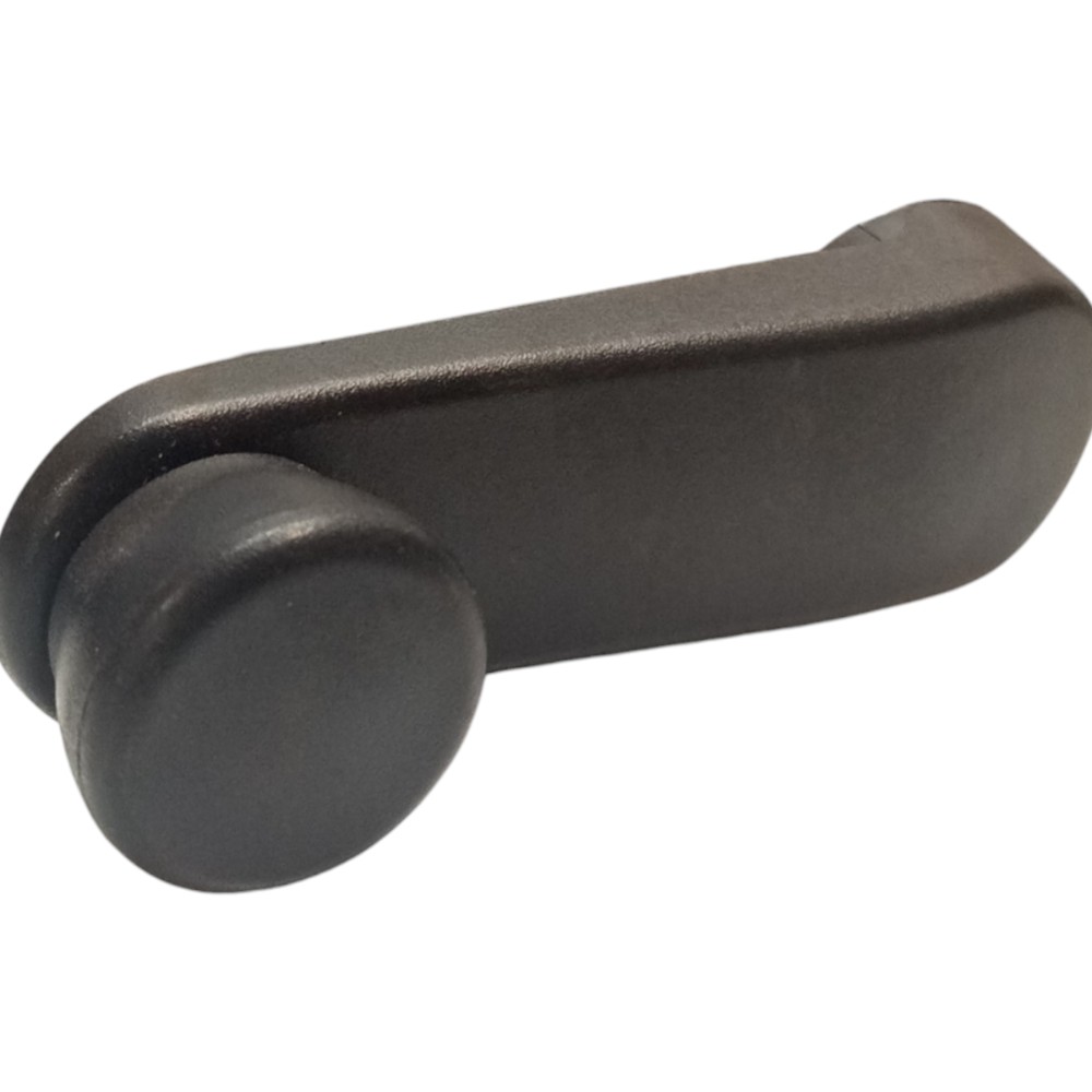 Manivela Vidro Traseiro Gm Onix Prisma 2013 2014 2017 2019 Preto