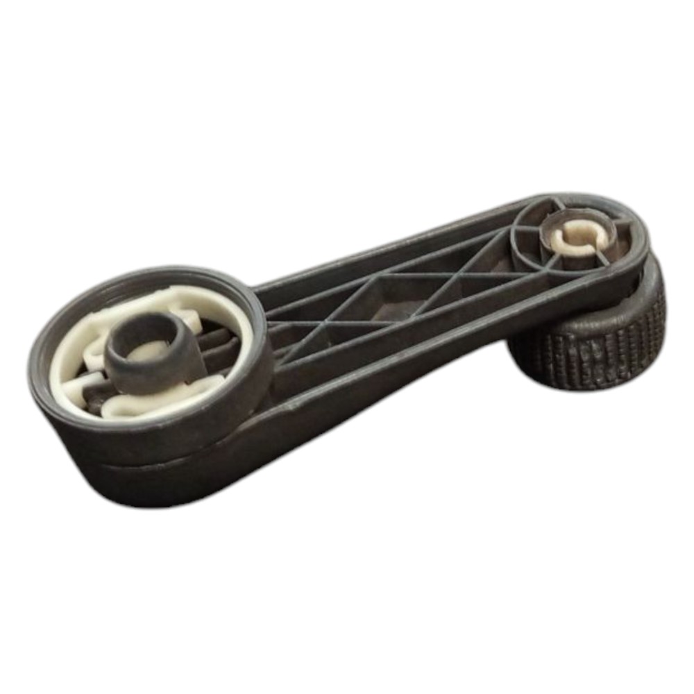 Manivela Maçaneta Vidro Vw Gol G3 Parati 99 2000 2005 Preto 5