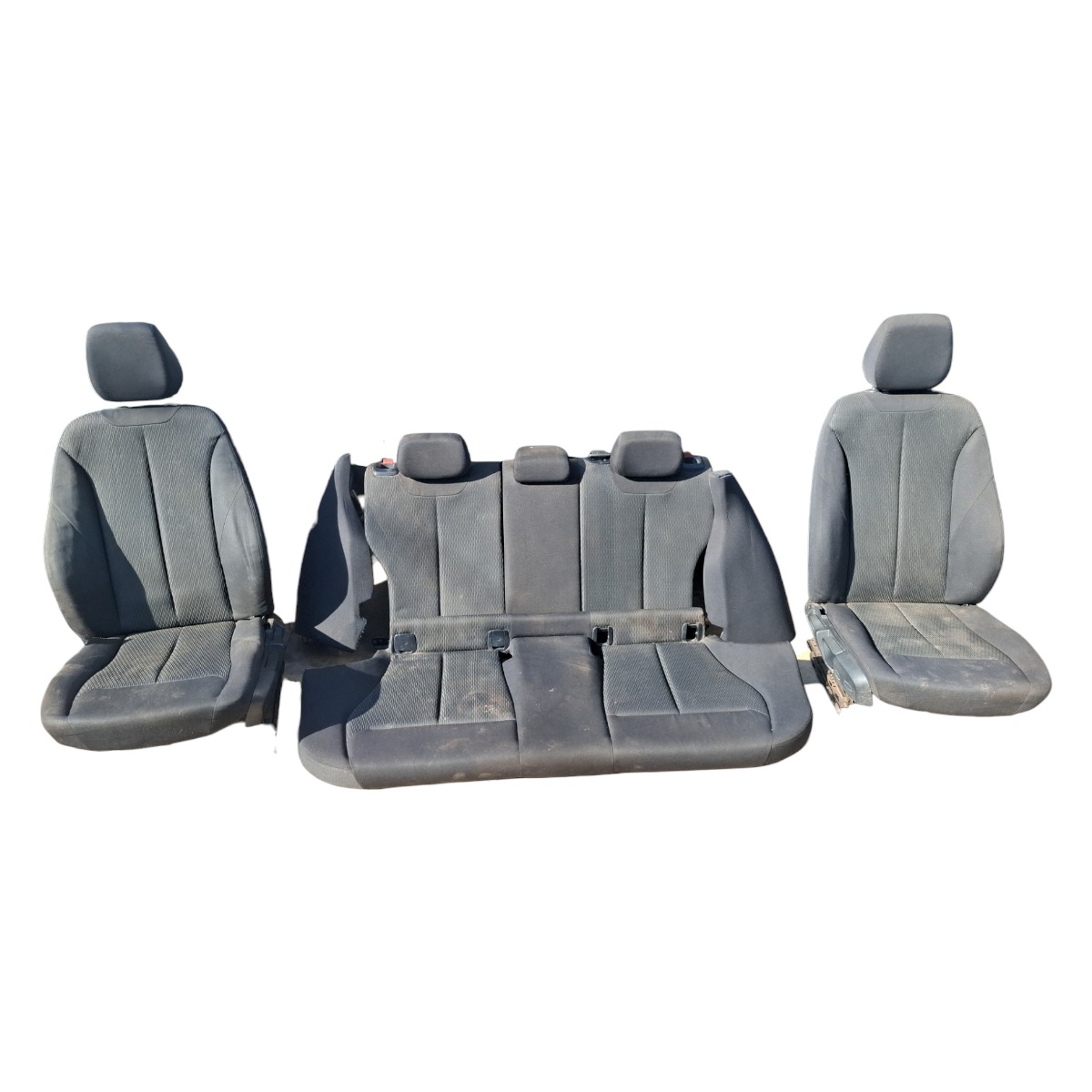 Jogo Bancos Bmw 116 F20 2013 2014 2015 2016 2017 2018 2019 Preto