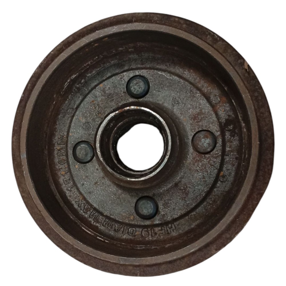 Tambor Freio Traseiro Esquerdo Ford Ka 97 98 99 2000 A 2007 6