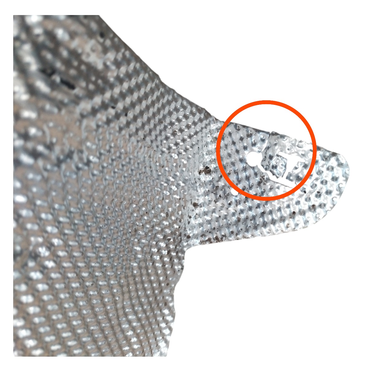 Defletor Calor Túnel Escape Peugeot 408 2012 A 2019 Detalhe 7