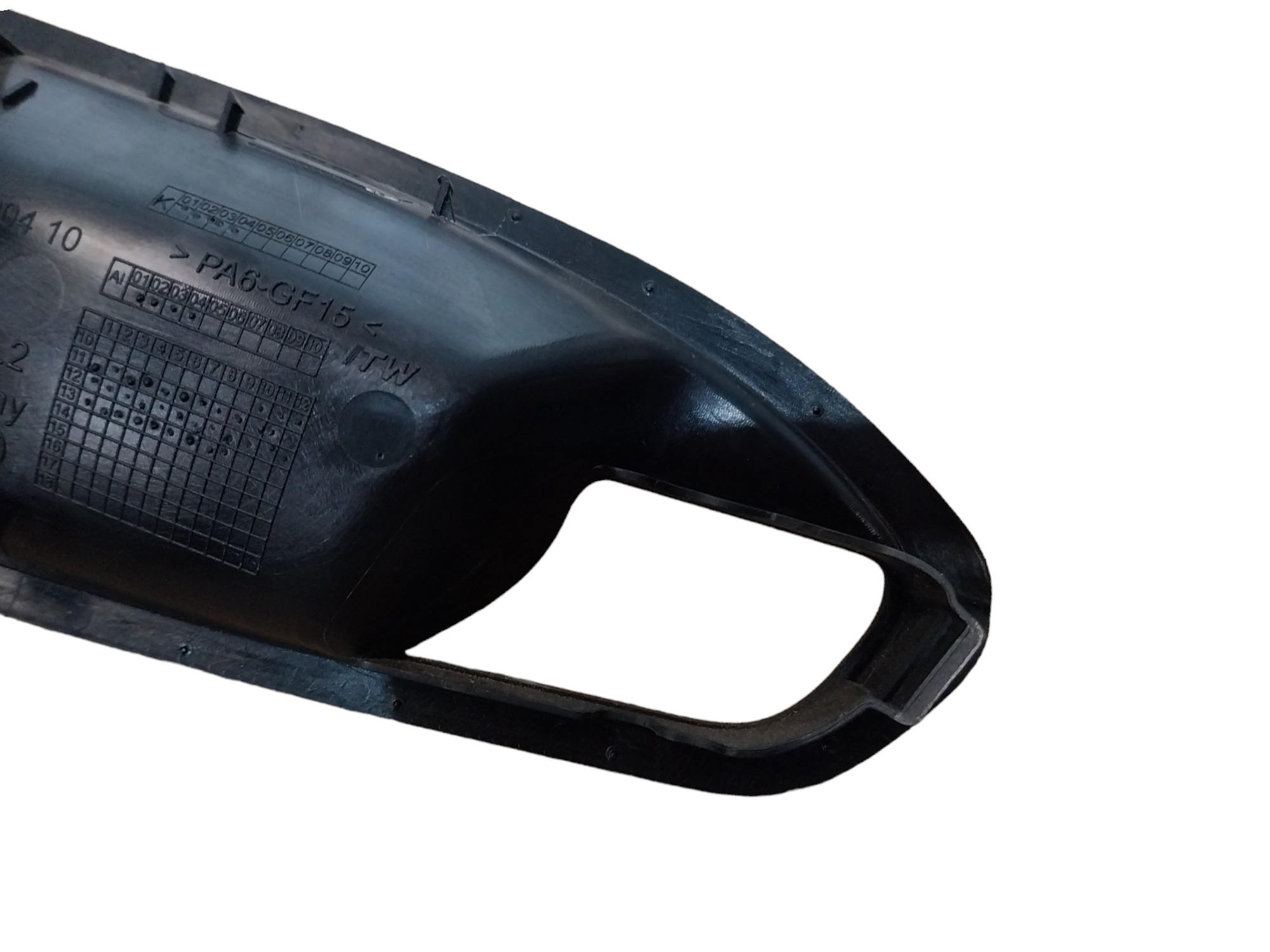 Moldura Maçaneta Traseira Direita Bmw 116 118 328 2013 2019  Preto Traseira 4