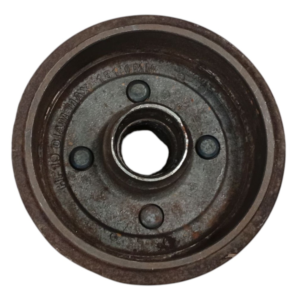 Tambor Freio Traseiro Esquerdo Ford Ka 97 98 99 2000 A 2007 2