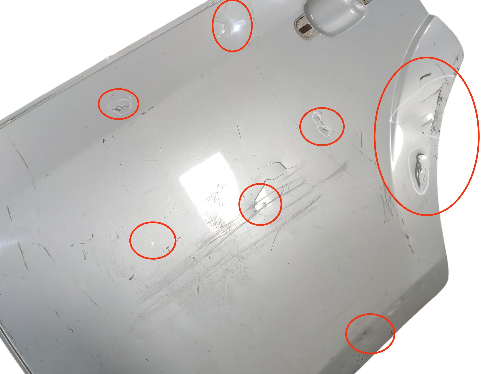 Porta Traseira Esquerda Ford Fiesta 2003 04 05 06 07 A 2013 Traseira Esquerdo Branco 2