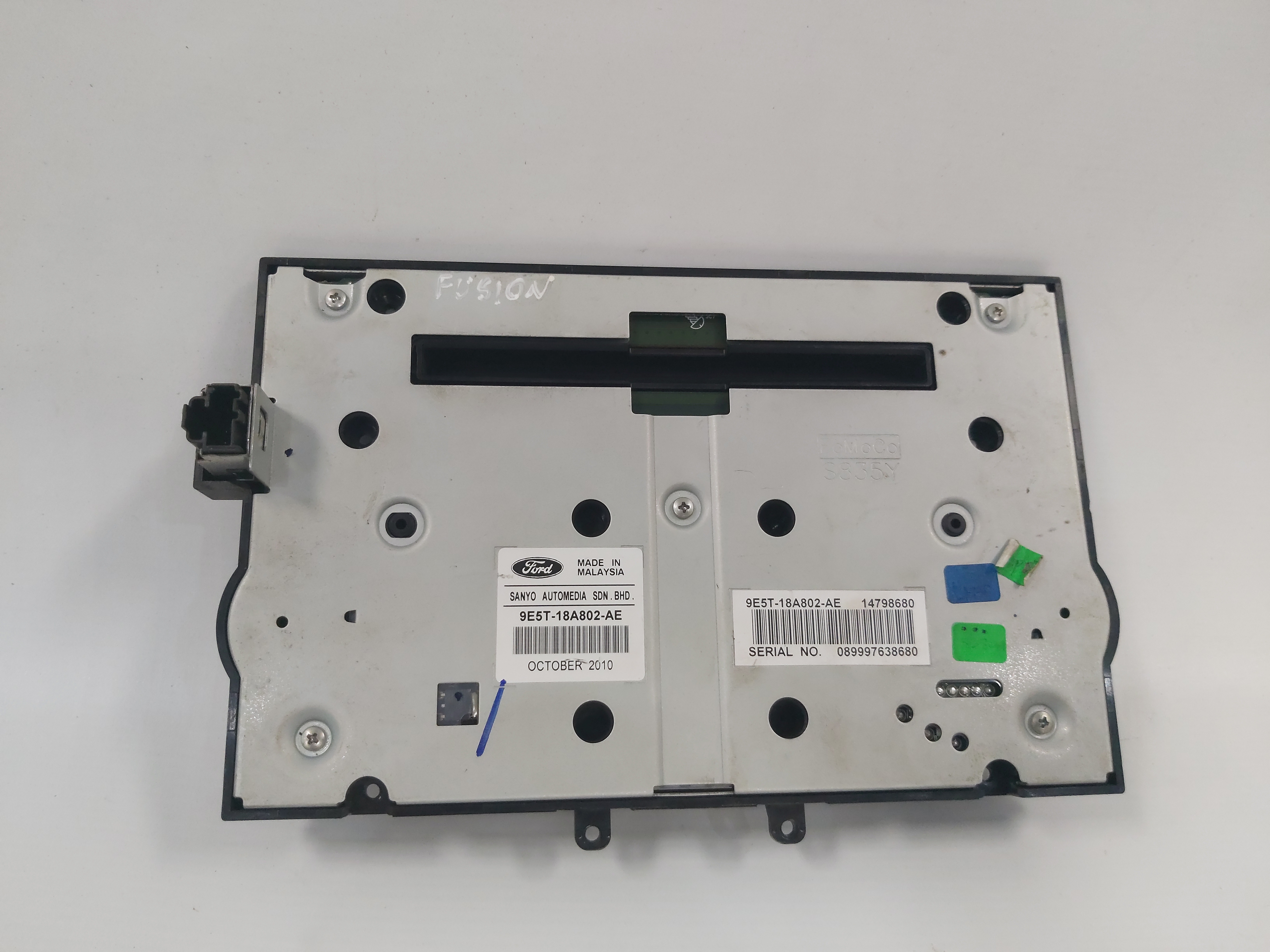 Painel Comando Rádio Som Ford Fusion 9e5t18a802ae 6