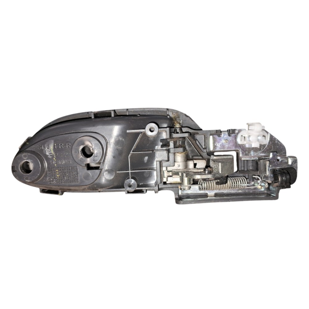Maçaneta Interna Dianteira Direita New Civic G8 2007 A 2011 Preto E Prata Dianteira 2