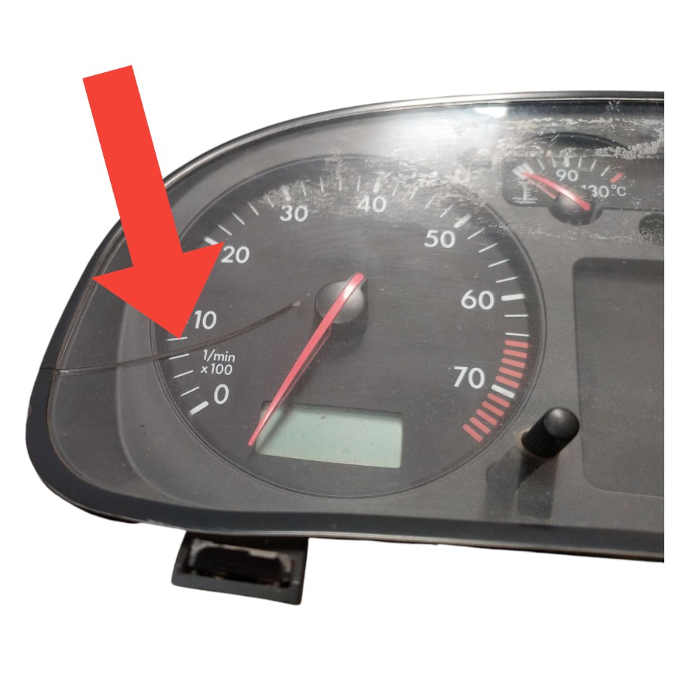 Painel Instrumentos Volkswagen Golf 2001 Mk4 Preto 2