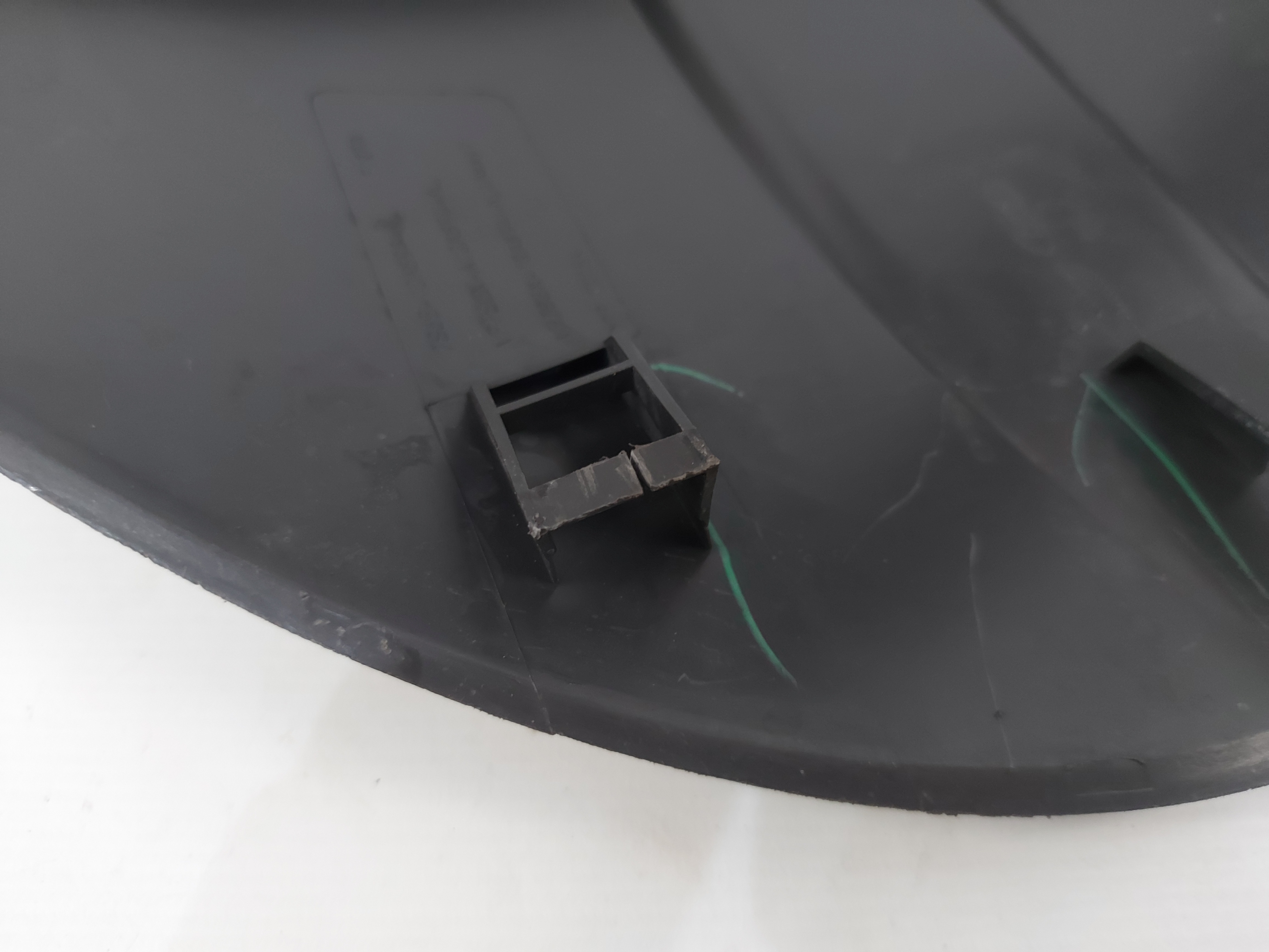Moldura Alojamento Painel Instrumentos Ford Fiesta 2003 2014 Cinza-escuro 6