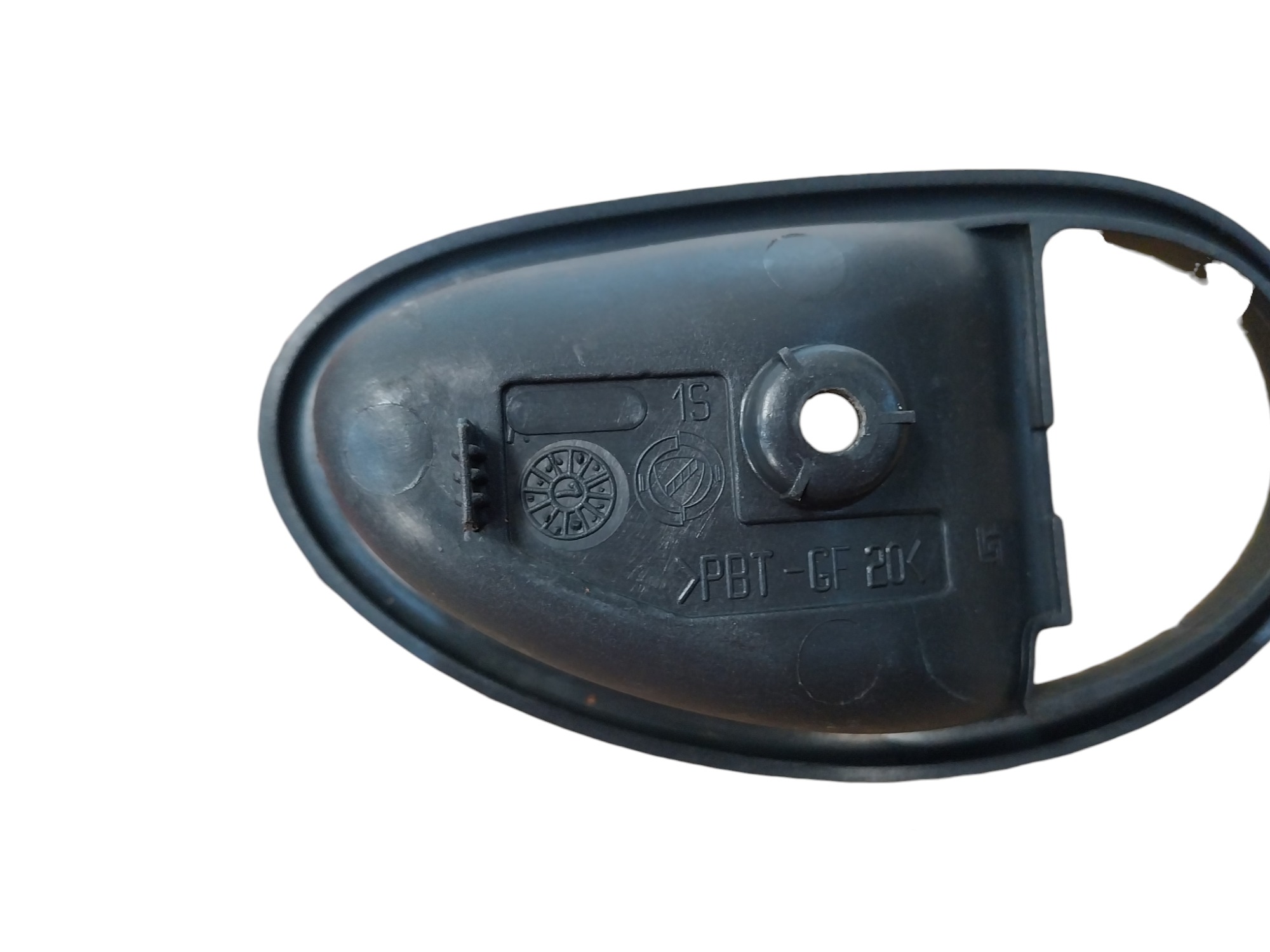 Acabamento Maçaneta Interna Esquerda Palio 96 A 2000  – Preto – Dianteira 3