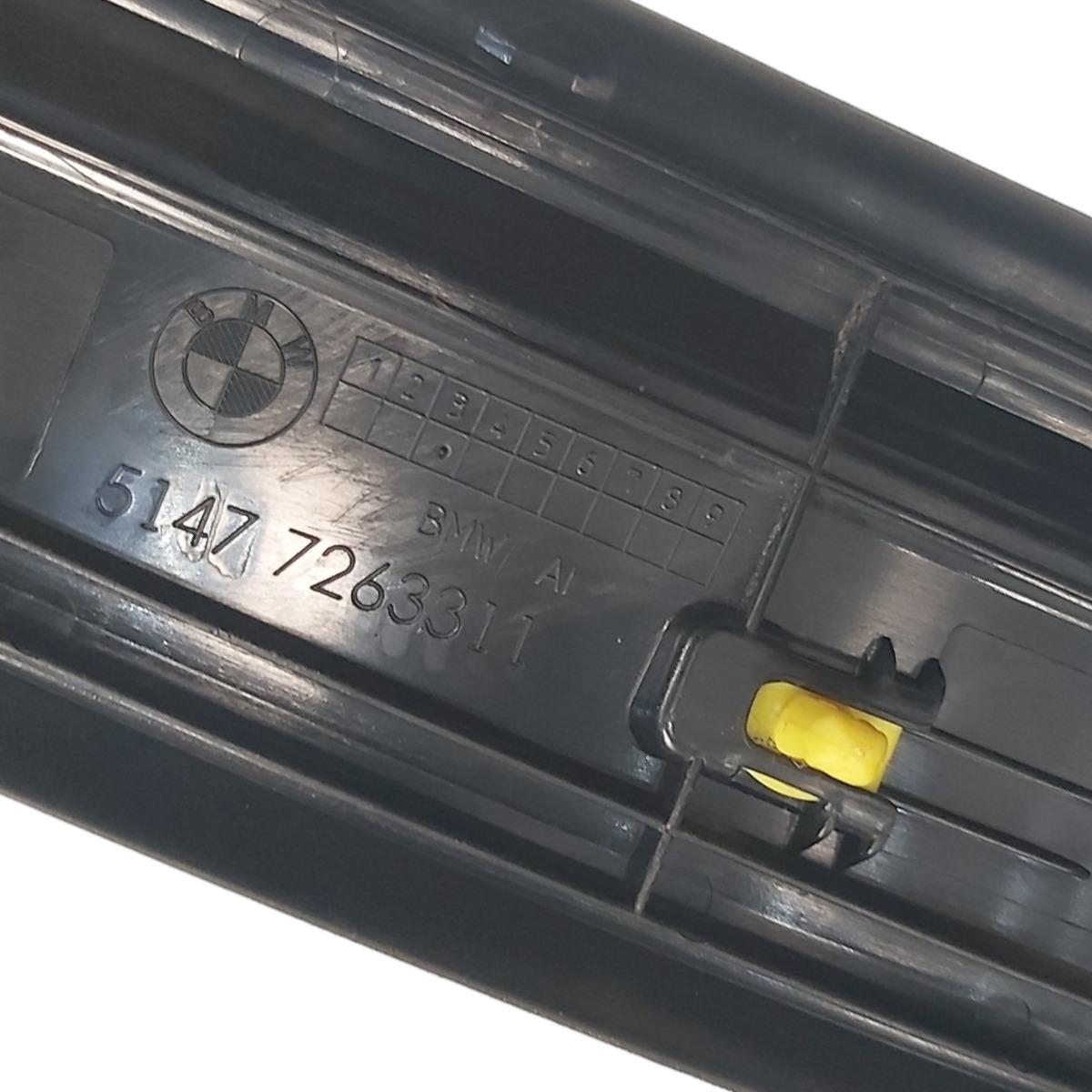 Soleira Porta Traseira Bmw 116 118 120 320 328 F20 F30 2015 Preto 4