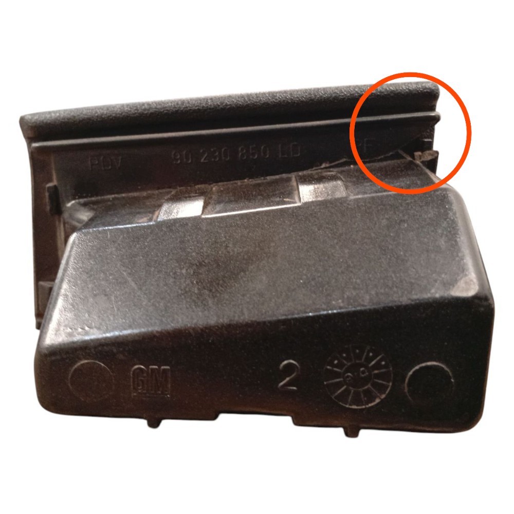 Cinzeiro Porta Traseira Direita Gm Omega 93 95 96 98 Detalhe 3