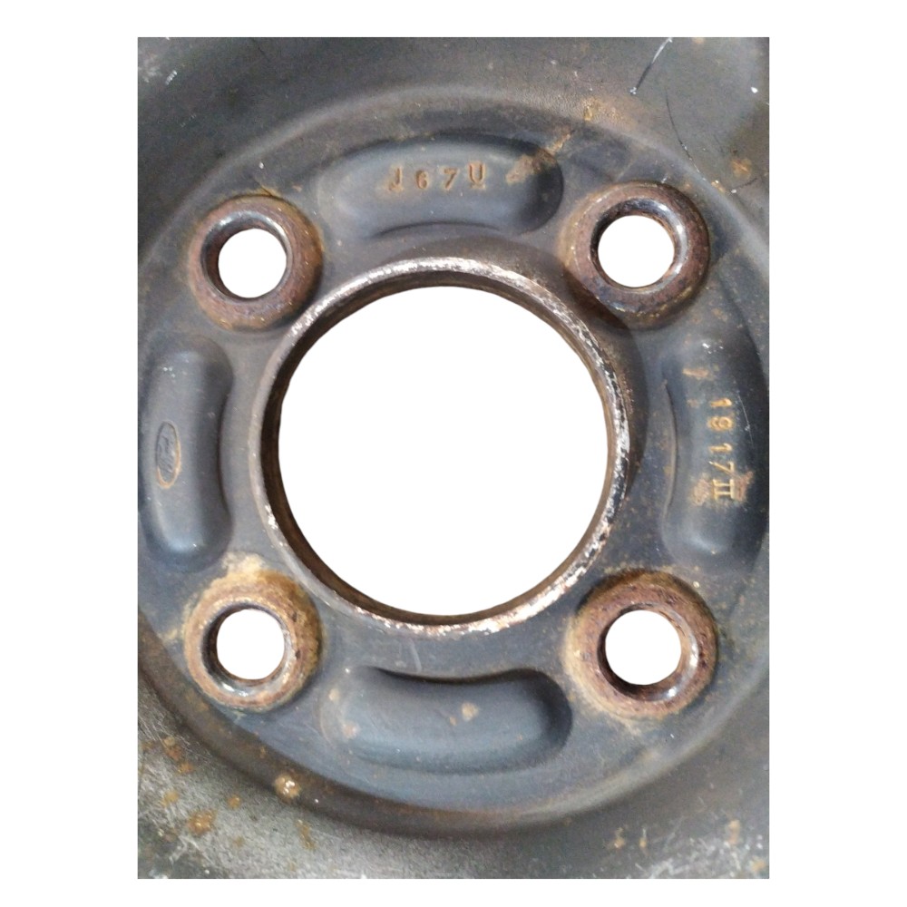 Roda Ferro Aro 13 4 Furos Ford Courier Ka Gl Fiesta 97 2008 7