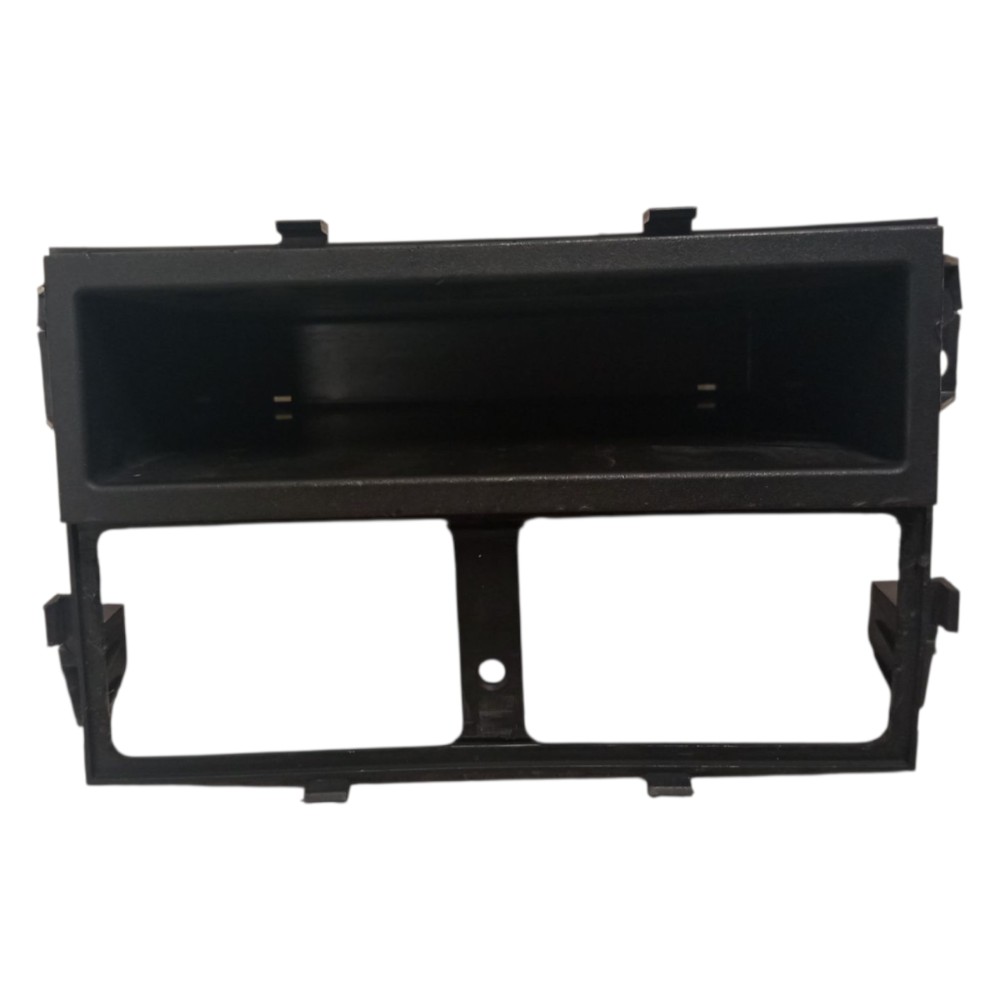 Moldura Rádio Onix Prisma 2014 2015 2016 2017 2019 Detalhe Preto