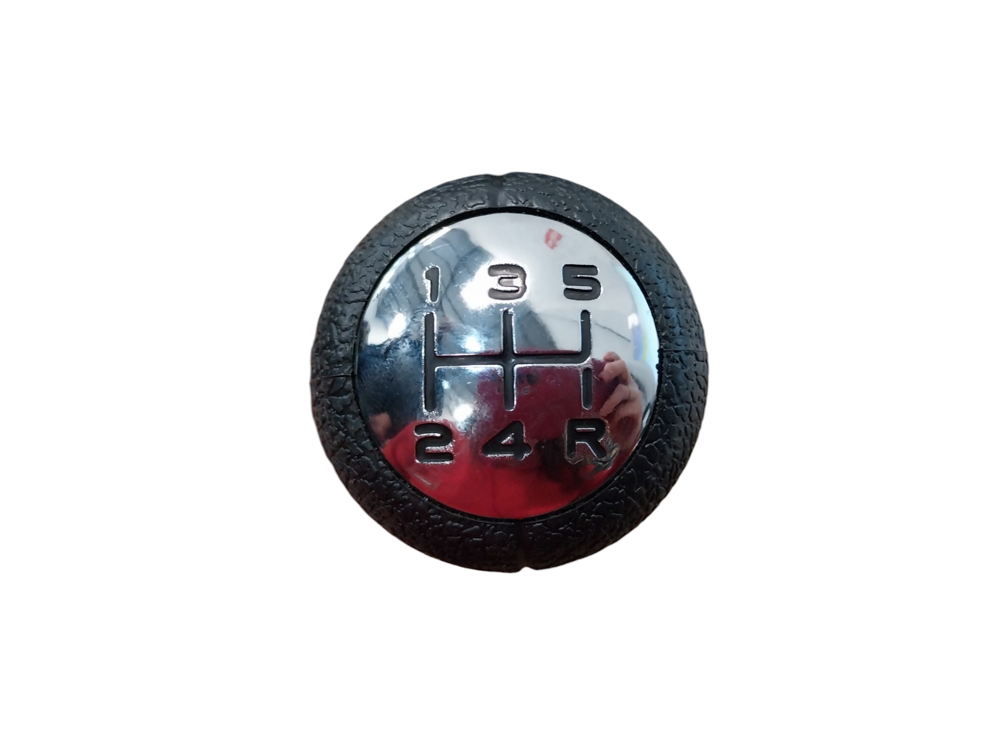 Manopla Bola Coifa Câmbio Peugeot 408 2012 2015 2017 A 2019 Preto 2