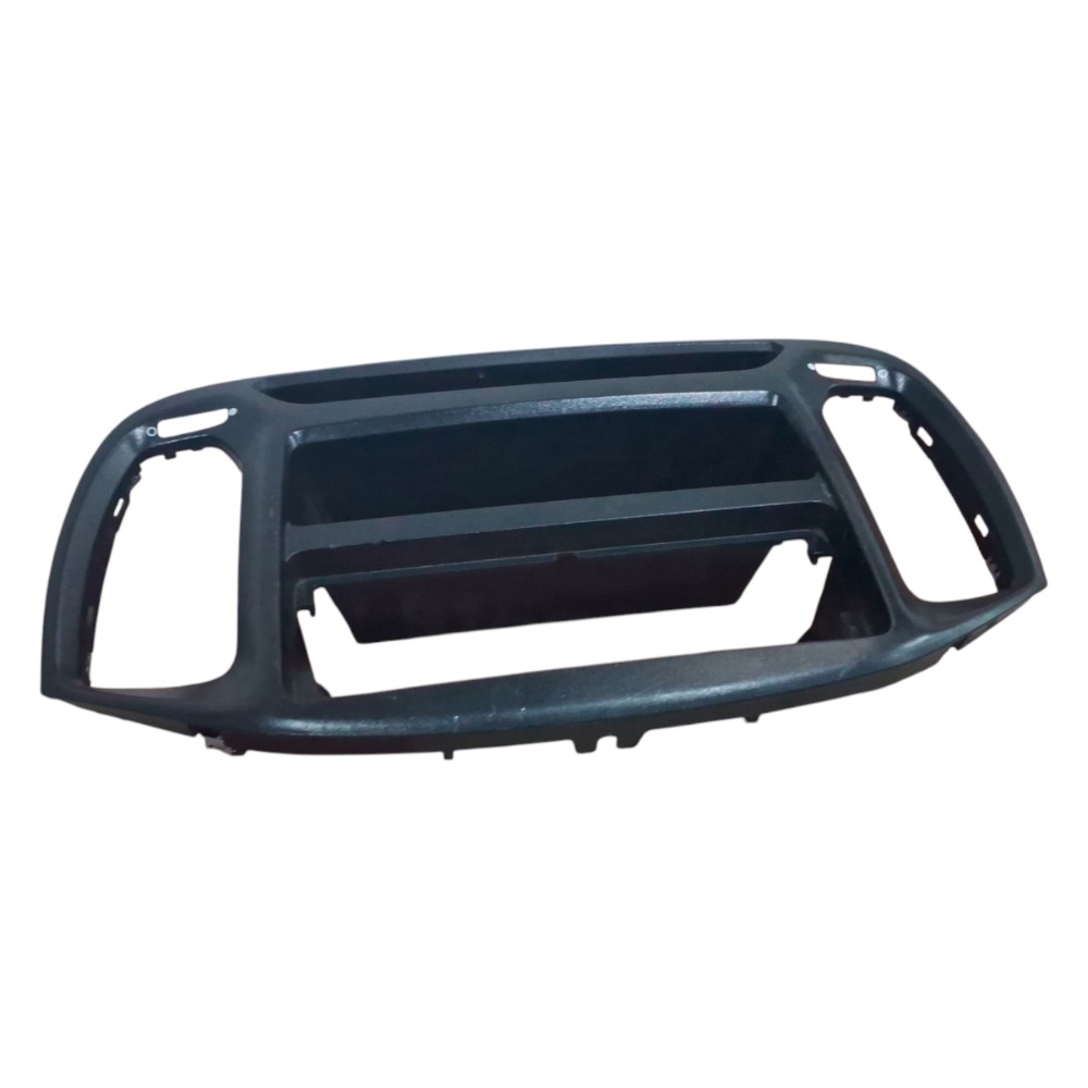 Moldura Painel Ar Central Difusor Uno 2015 A 2021 100212099 Preto 3