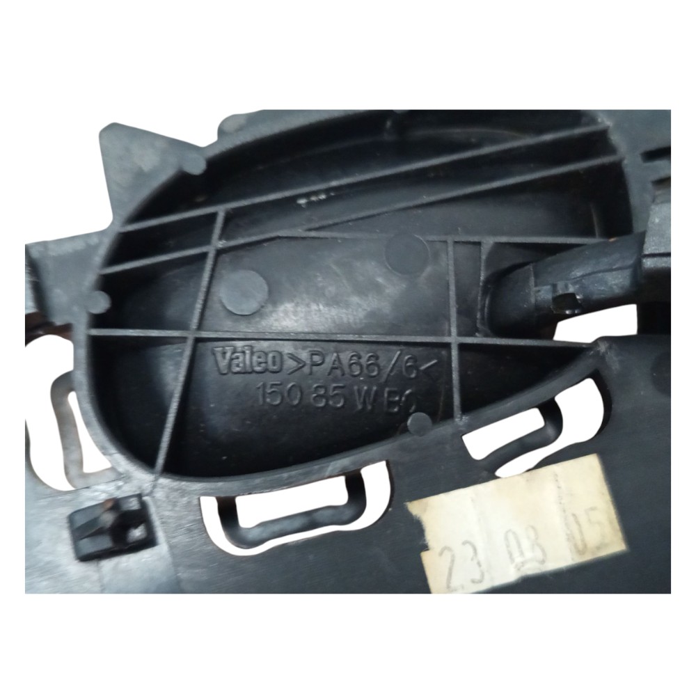 Maçaneta Interna Dianteira Esquerdo Peugeot 206 207 Preto Dianteira 4