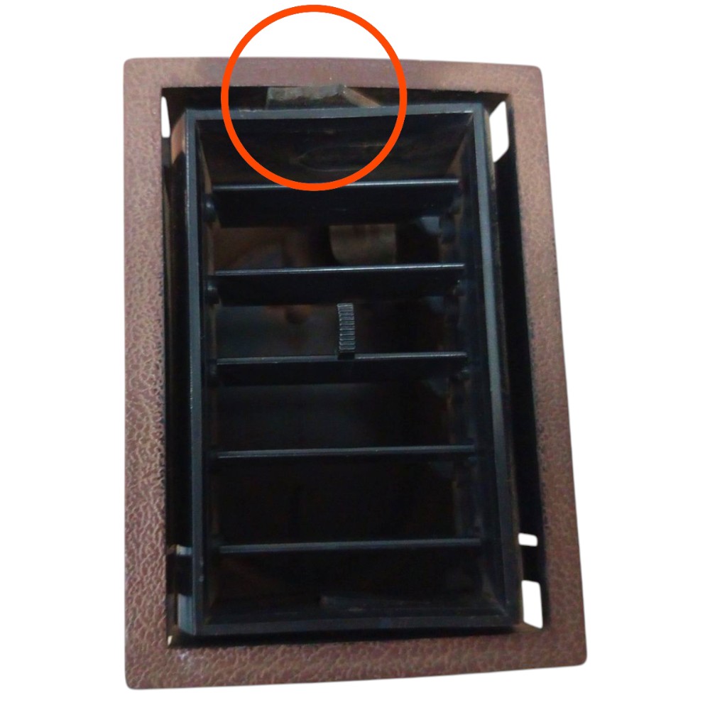 Difusor Ar Ford Belina 1982 Original Lado Esquerdo 6201814 2