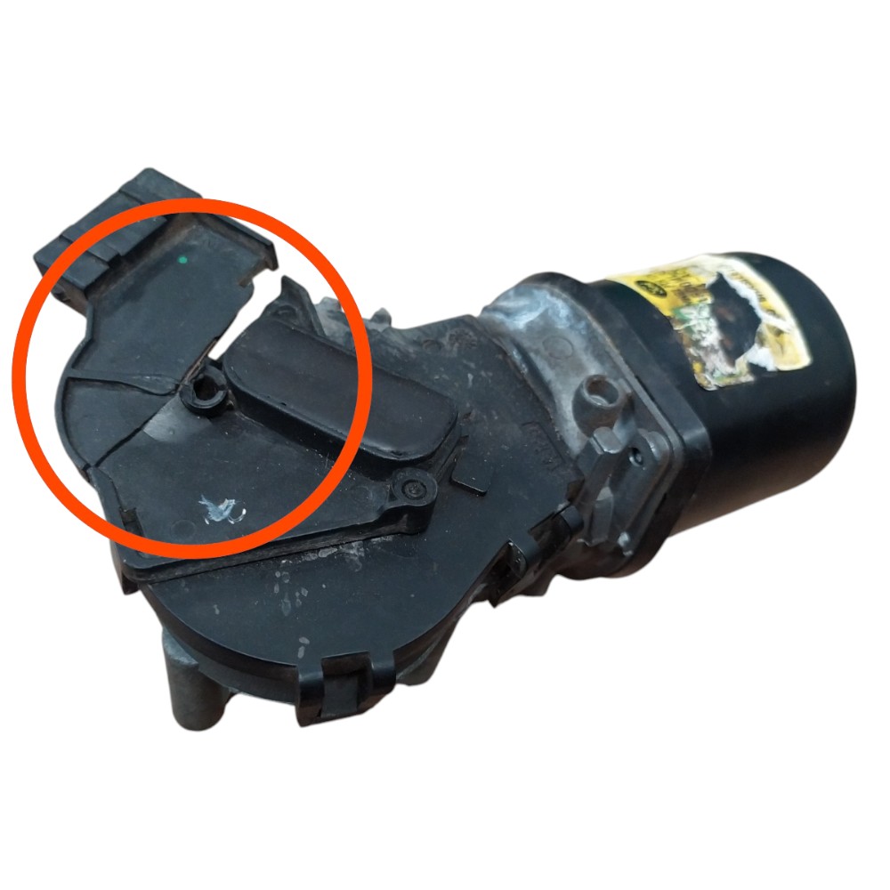 Motor Limpador Parabrisa Fiesta 2002 2003 2004 2009 Detalhe 2