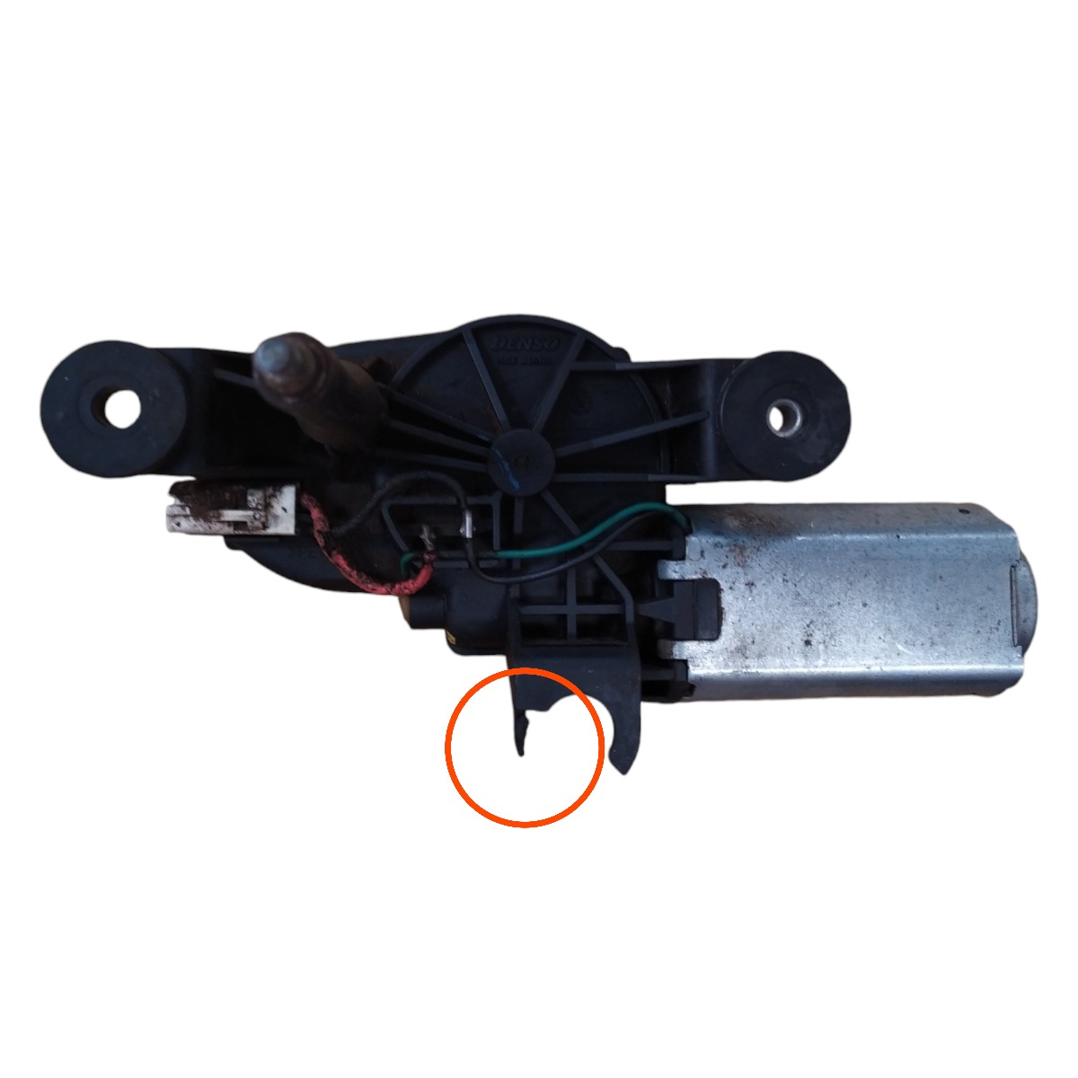 Motor Limpador Parabrisa Traseiro Uno Fire 2004 2016 Detalhe