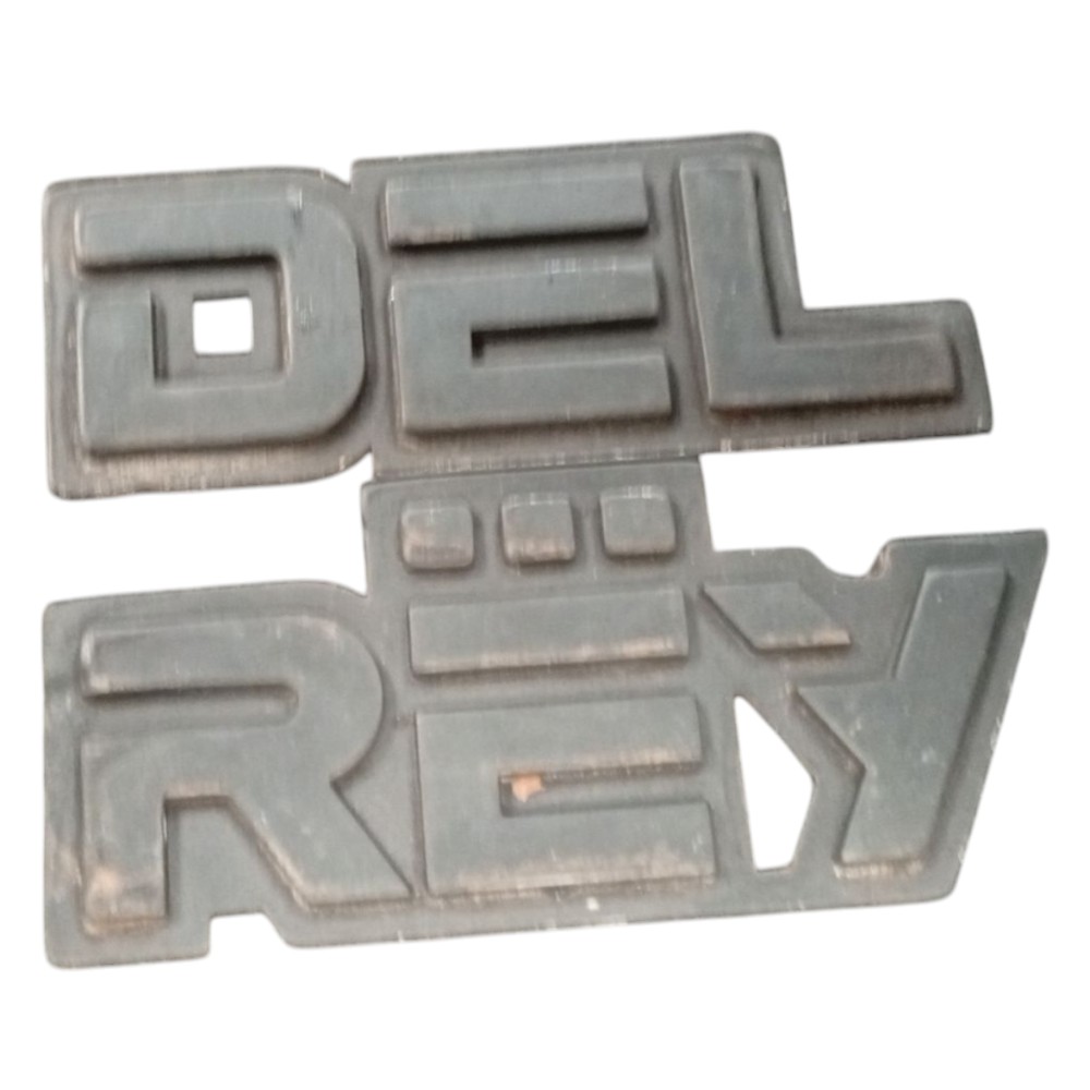 Emblema Letreiro Ford Del Rey 85 86 87 88 89 90 91 Original