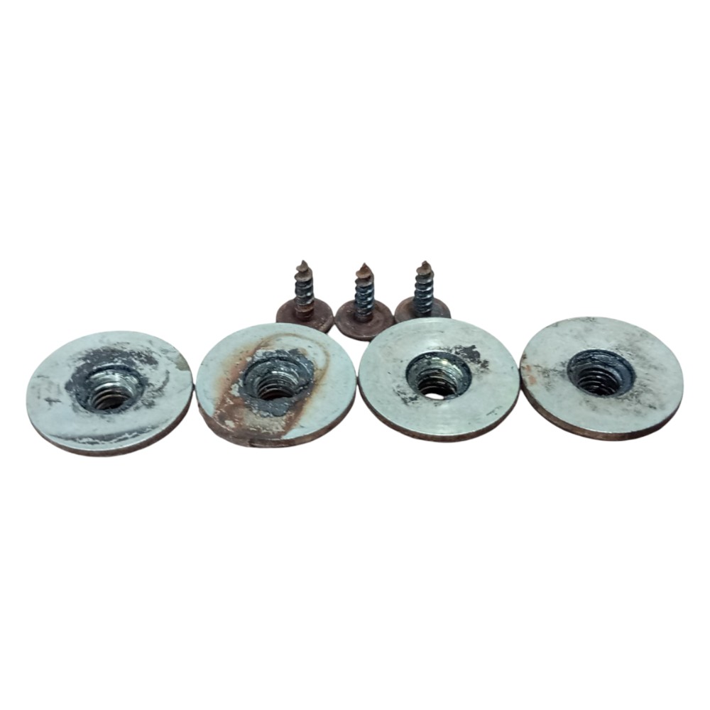 Kit Sustentação Tanque Peugeot 206 2001 2002 2003 2004 2008 Metal 2007 6