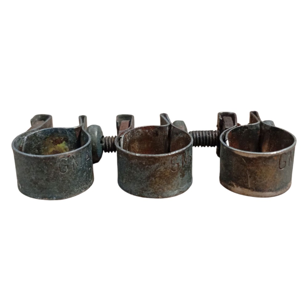 Kit 3 Suportes Abraçadeira Gm 12mm Kadett 89 90 92 94 96 98 6