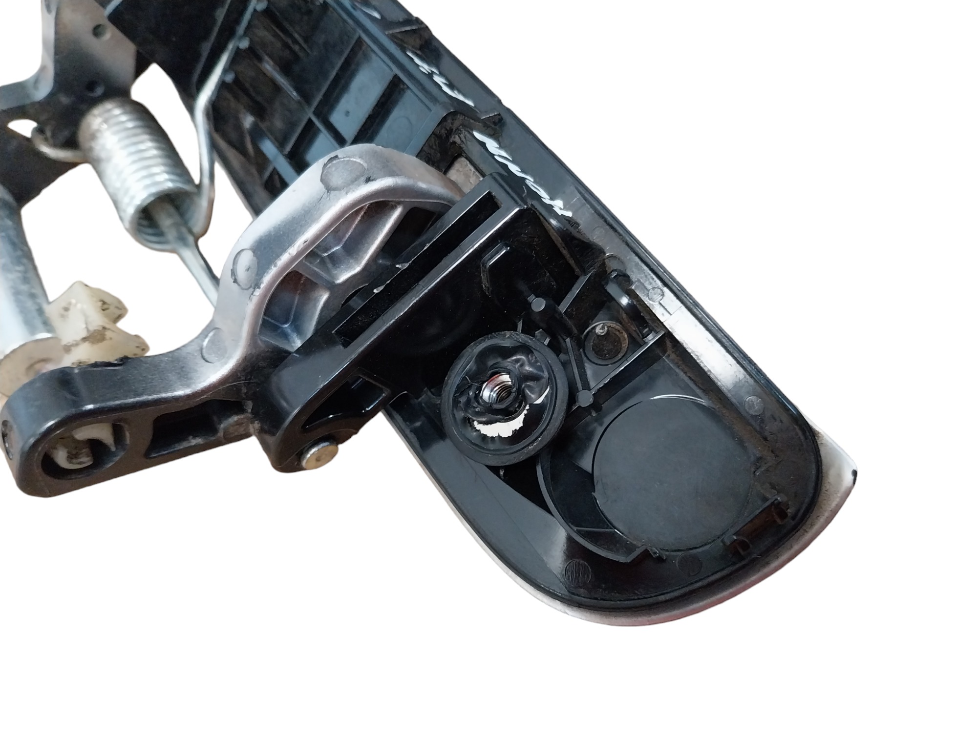Maçaneta Externa Traseira Esquerda Honda New Fit 2009 A 2014 Prata Traseira 5