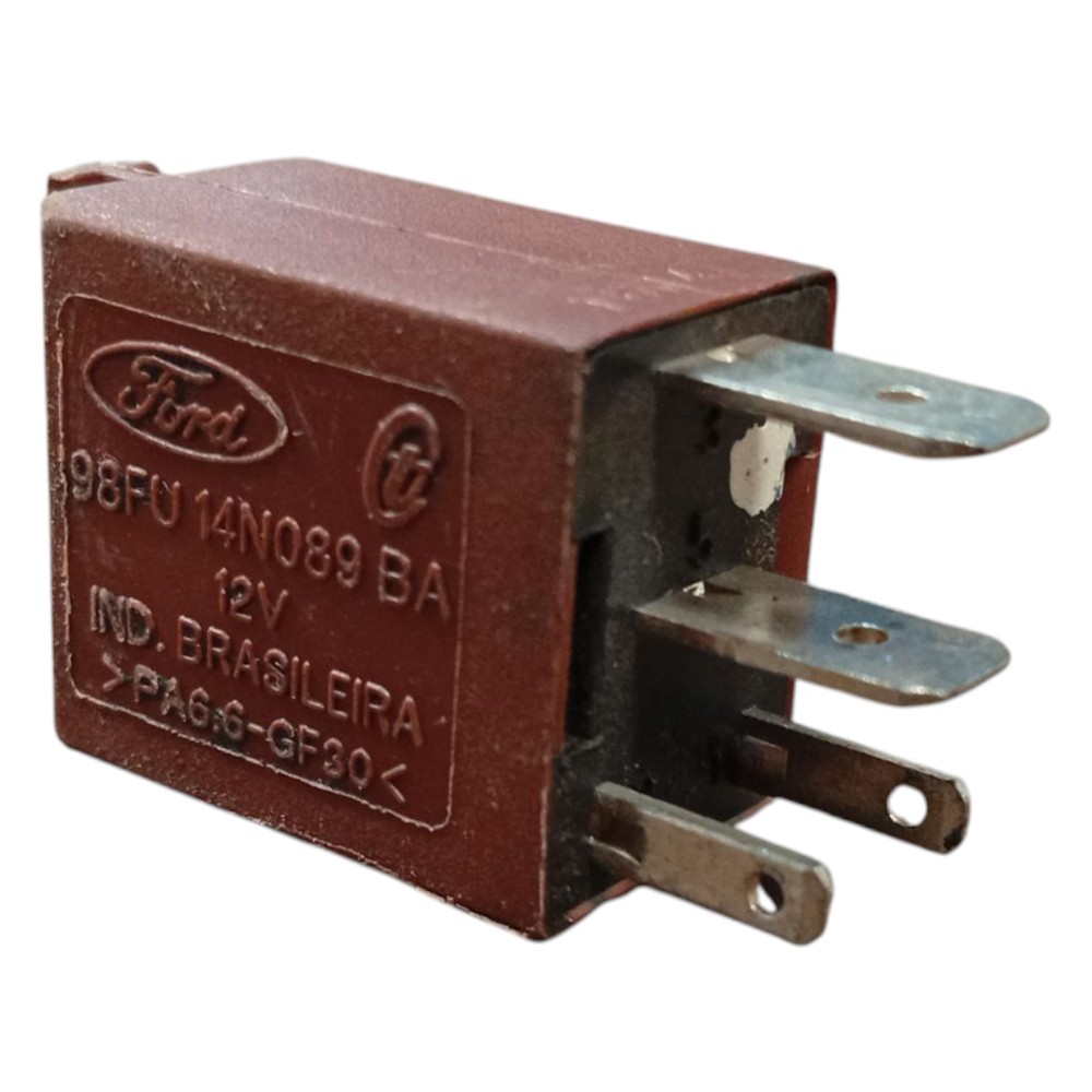 Relê Auxiliar Ford 4 Pino 98fu14n089-ba 4