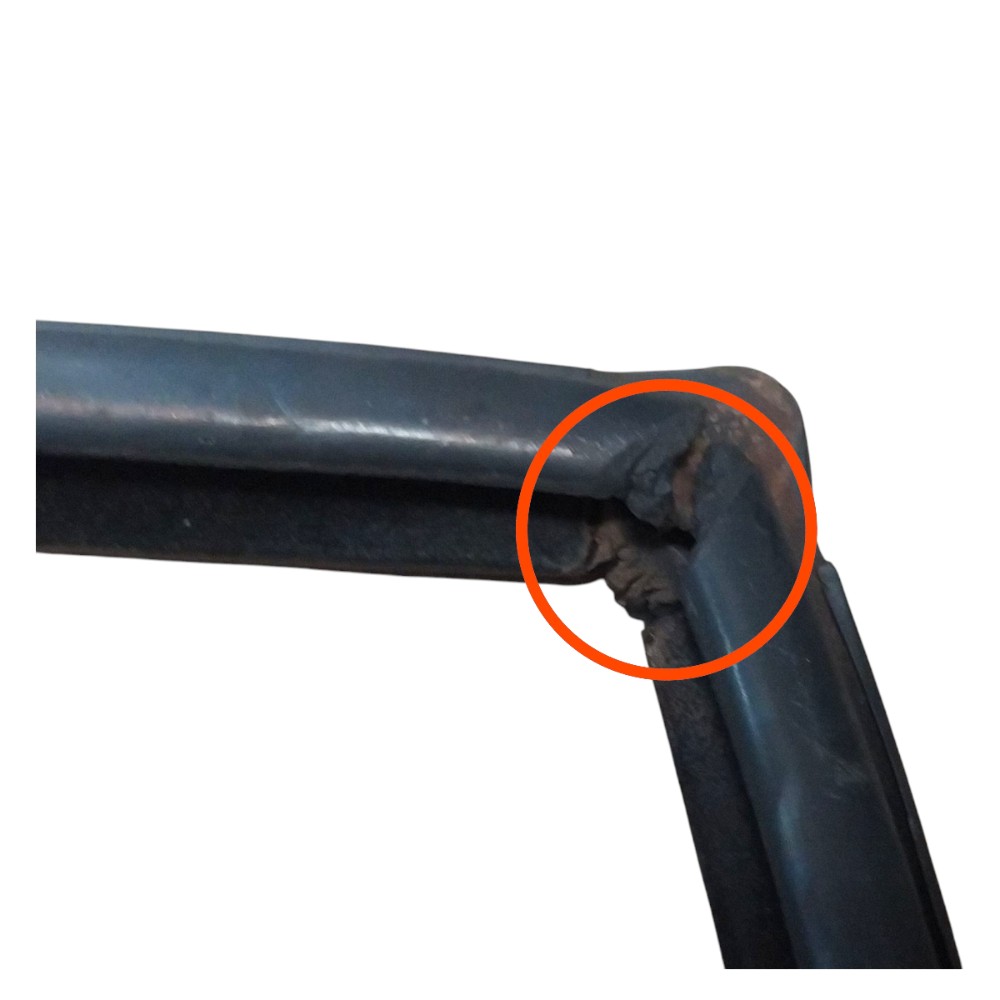 Borracha Guarnição Vidro Esquerdo Uno 84 95 99 2000 A 2013 2