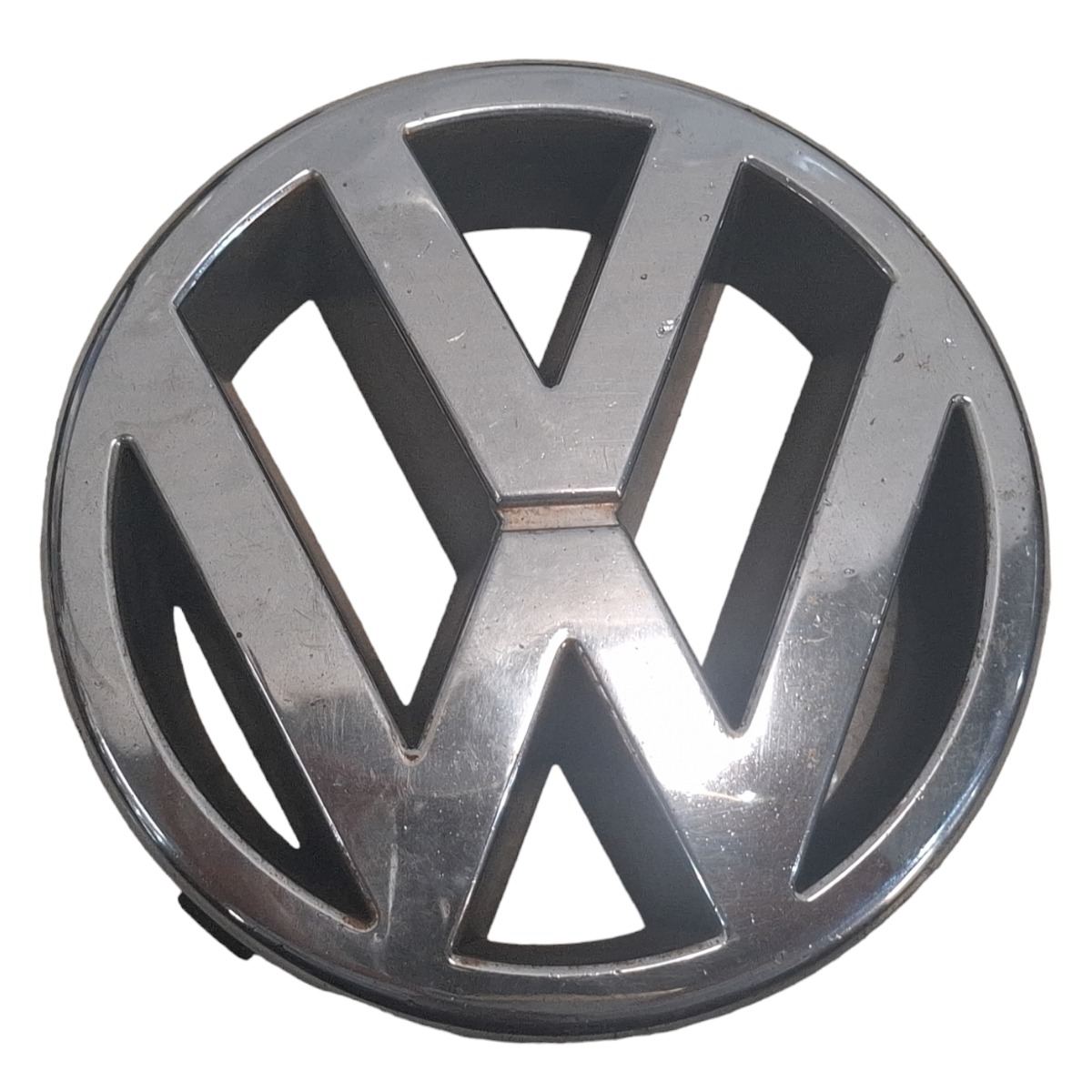 Emblema Símbolo Logo Grade Frontal Gol G3 G4 99 2005 A 2008 Prata