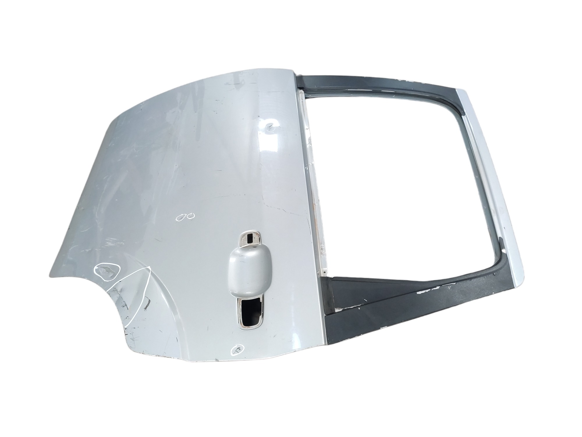 Porta Traseira Esquerda Ford Fiesta 2003 04 05 06 07 A 2013 Traseira Esquerdo Branco 3