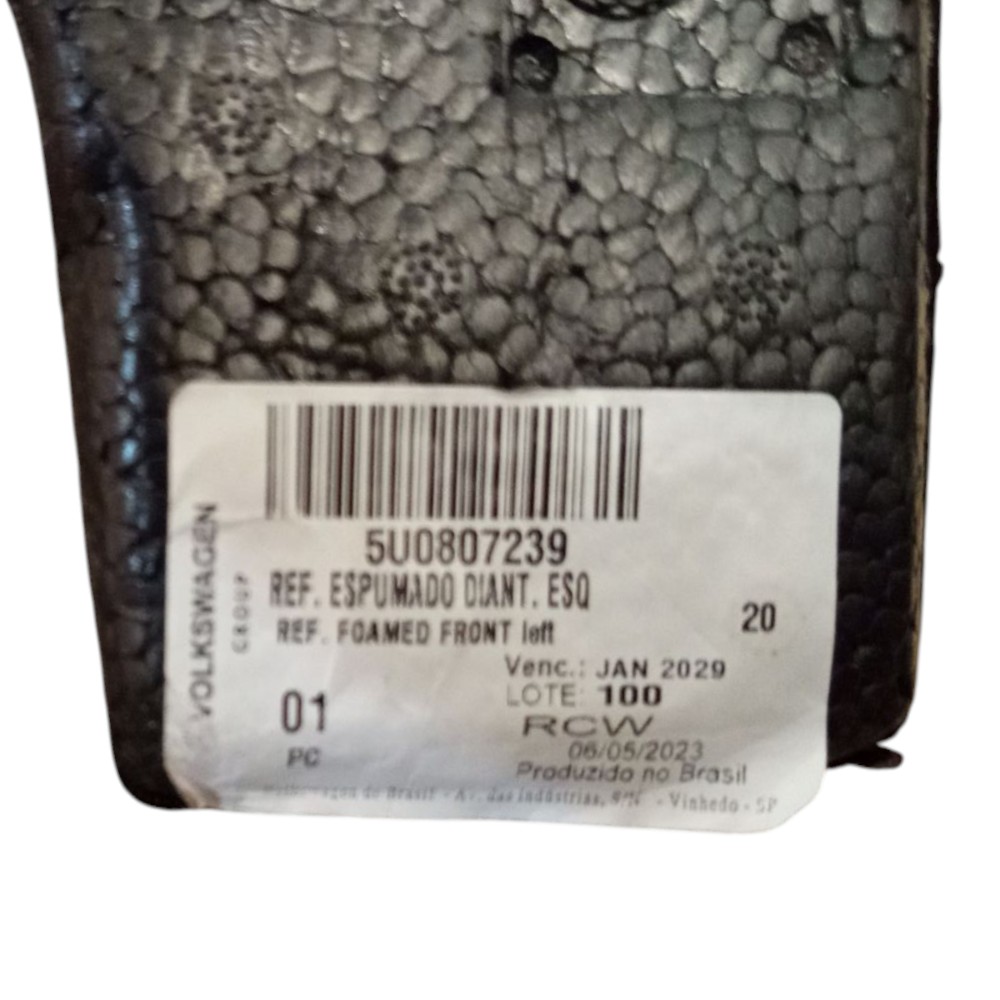 Isopor Para-choque Dianteiro Esquerdo Vw Gol G5 2008 A 2012 2