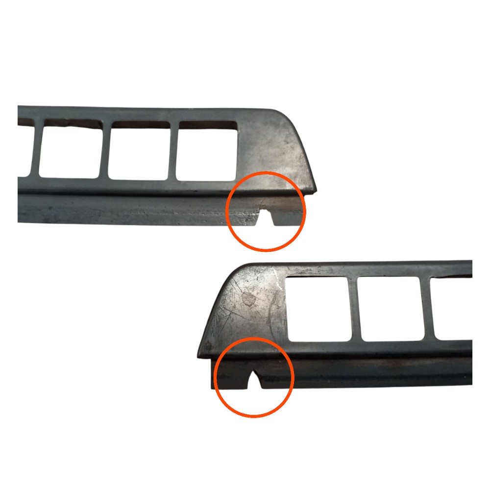 Par Grade Difusor Superior Ar Painel Del Rey Belina Detalhe 6