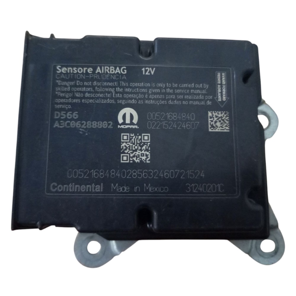 Módulo Central Airbag Fiorino 2022 91217100