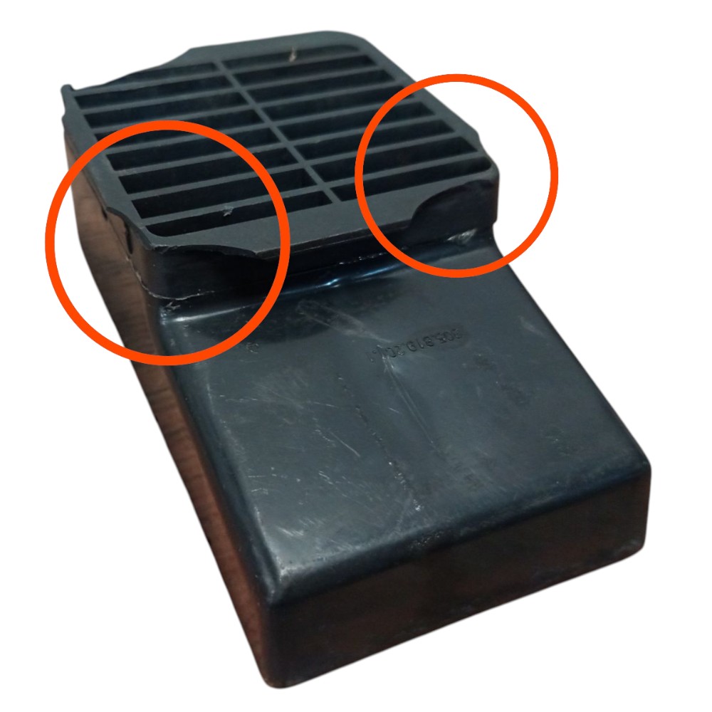 Difusor Saída Ar Coluna Porta Vw Gol Voyage 86 87 88 89 94 3