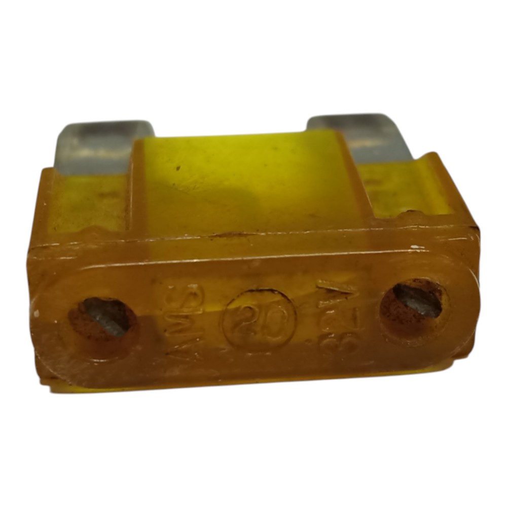 Fusível 20 Amperes Vectra 97 98 99 2000 2001 2002 2004 2005 Amarelo 2