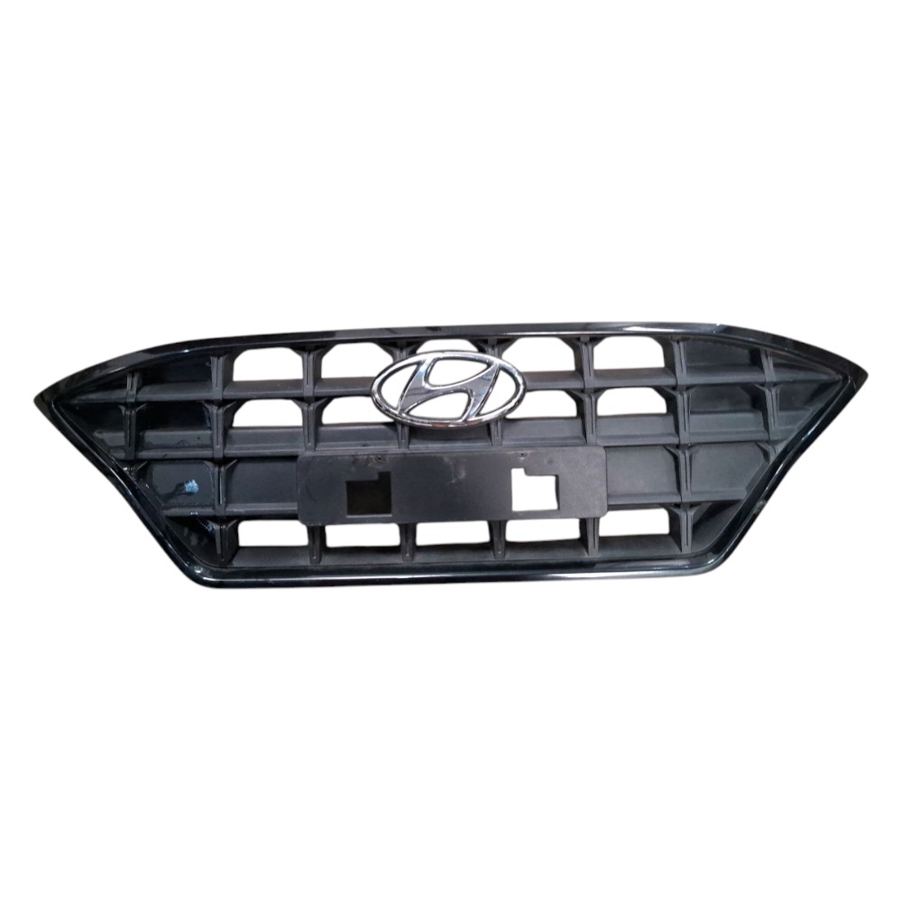 Grade Frontal Parachoque Hyundai Hb20 2020 2021 2022 Orig Preto