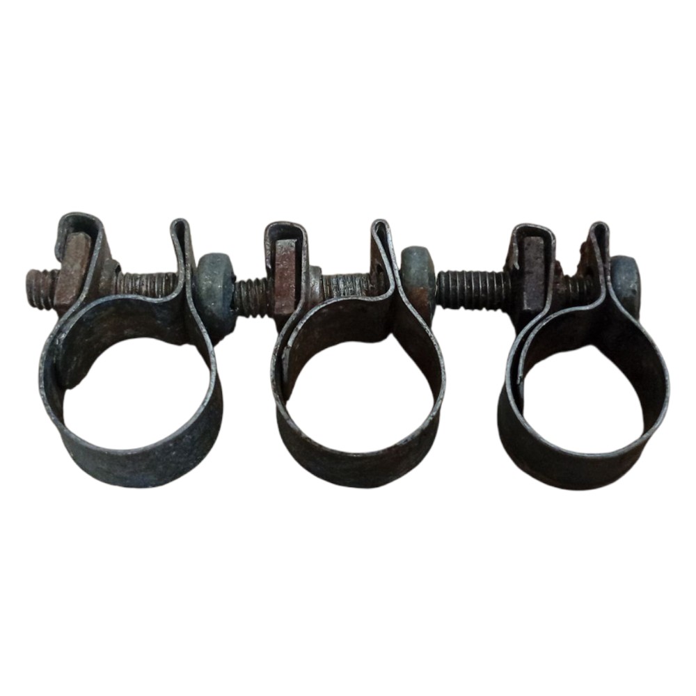 Kit 3 Suportes Abraçadeira Gm 12mm Kadett 89 90 92 94 96 98