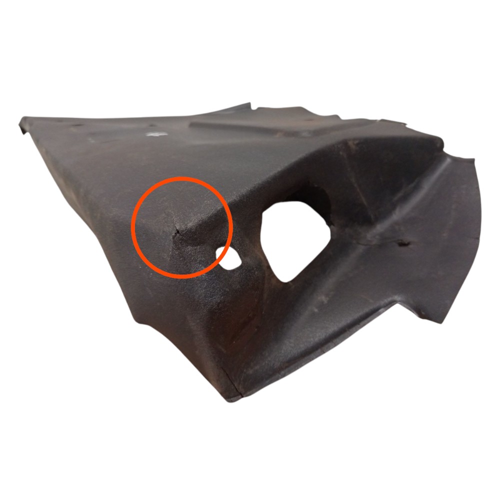 Forro Porta Malas Esquerdo Peugeot 206 2001 2002 2003 A 2008 5
