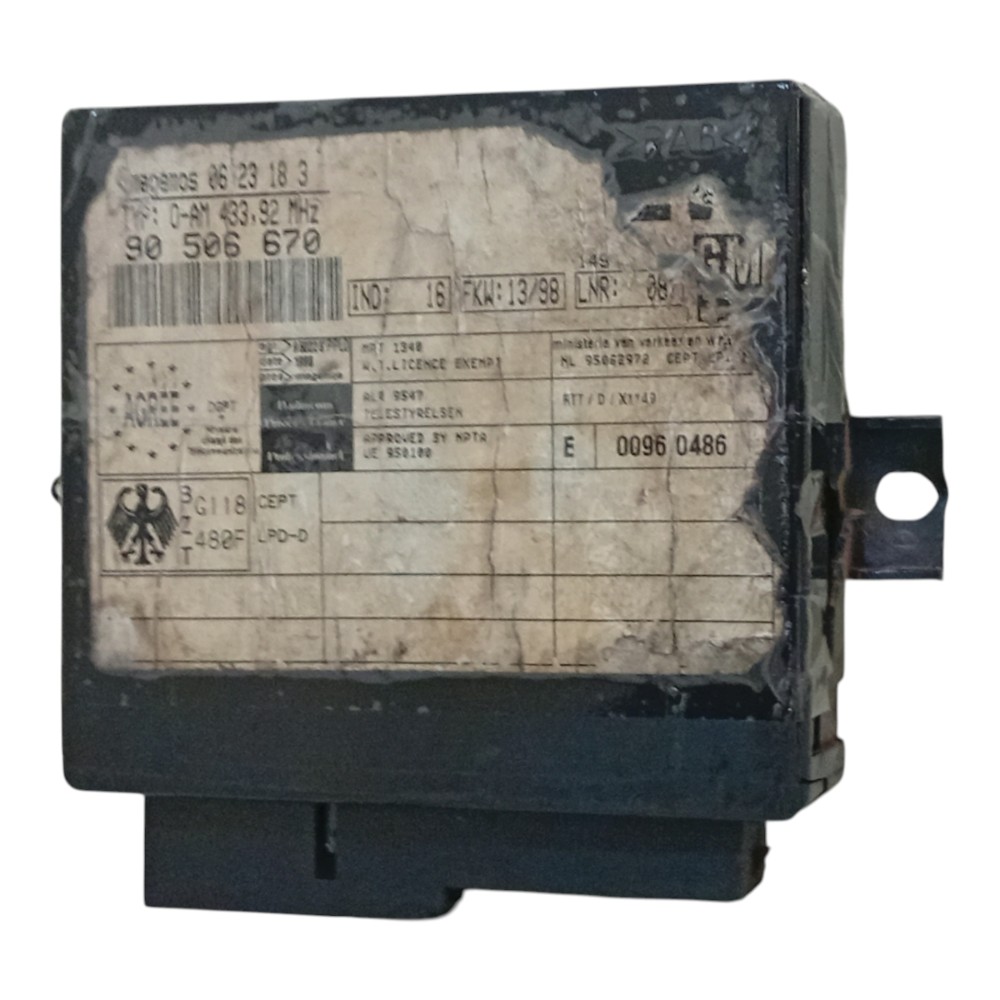 Módulo Central Alarme Vectra 97 98 99 2000 2001 2002 a 2005
